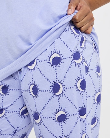 Pretty Secrets Value Pyjama Set Celestial Print