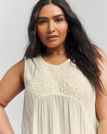Joe Browns Curious Crochet Crinkle Tunic