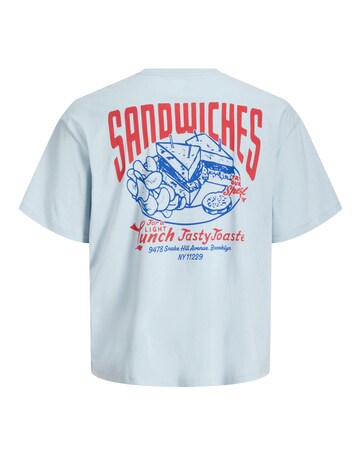 Jack & Jones Sandwich Back Graphic T-Shirt - Blue