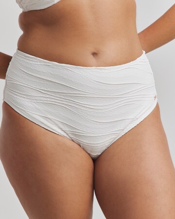 Fantasie Beach Waves High Waist Bikini Brief Linen