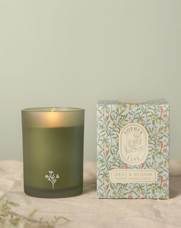 Sophia Lane Zest & Bloom Floral Candle - 250g