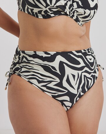 Fantasie Aruba Nights Full Bikini Brief Black/Cream