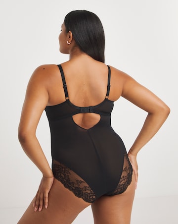 Panache Ana Non Pad Wired Bodysuit Black
