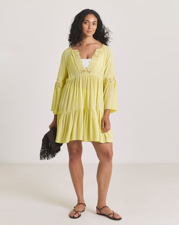 Figleaves Frida Lime Beach Dress