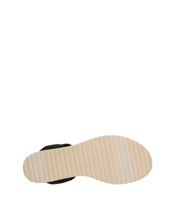 Skechers Bobs Desert Kiss Golden Lily Black Sandals - Standard Fit (D)