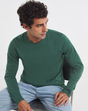 Long Sleeve Crew Neck T-Shirt Long
