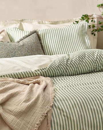 Yard Hebden Stripe 100% Cotton Duvet Set