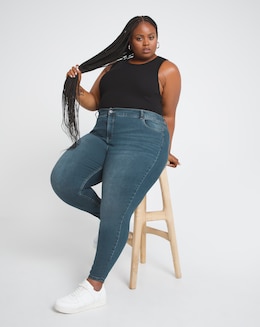 Simply Be 24/7 Vintage Indigo Skinny Jeans