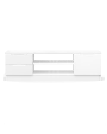 Sorrento Ready Assembled High Gloss Wide TV Unit