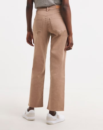 Mink Rose Authentic Straight Leg Jean