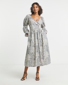 Hope &amp; Ivy Juniper William Morris Society Dress