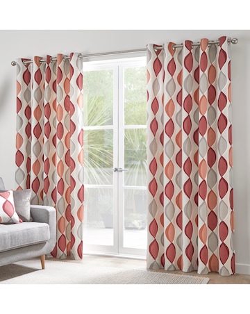 Fusion Lennox Eyelet Curtains