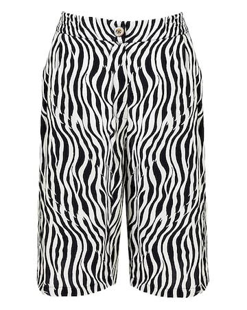French Connection Zebra Print Shorts