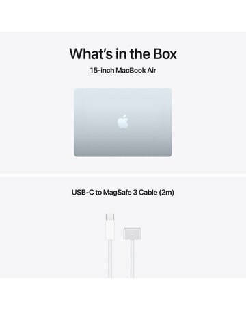 Apple MacBook Air (M5, 2026) 15in 10-core CPU 10-core GPU 16GB 512GB - Sky Blue