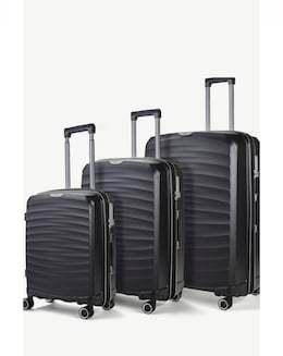 Rock Sunwave 3pc Suitcase Set