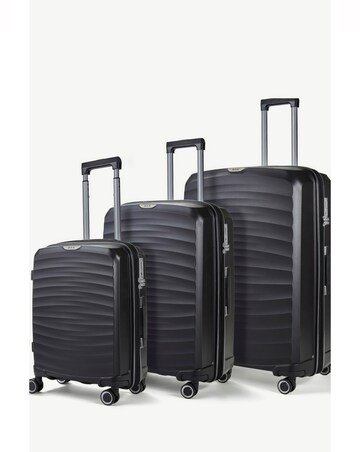 Rock Sunwave 3pc Suitcase Set