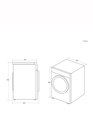 Candy Smart Pro CROE H9A3TE-80/N WiFi 9kg Heat Pump Tumble Dryer White + Install