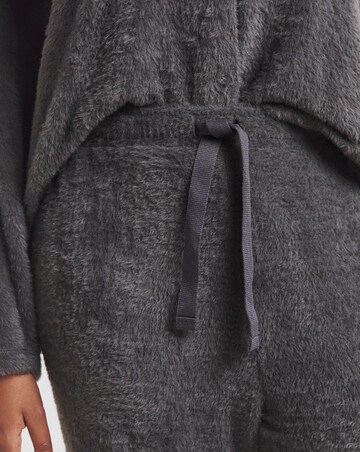 Grey Marl Fluffy Jogger