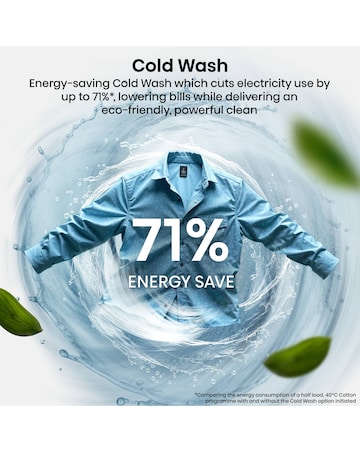 Hisense KitchenFit 5i Series WF5I9043BWFS 9kg Washing Machine - White