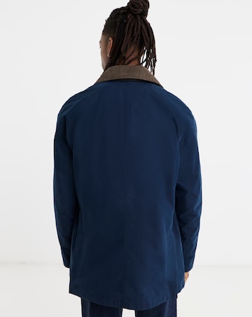 Timberland Waterproof Cotton Barn Coat - Navy