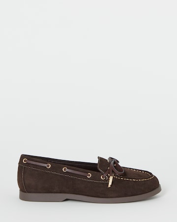 Lara Suede Boat Shoes - Extra Wide Fit (EEE)