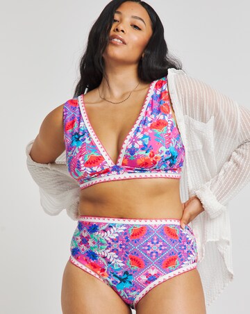 Figleaves Frida Soft Plunge Bikini Top
