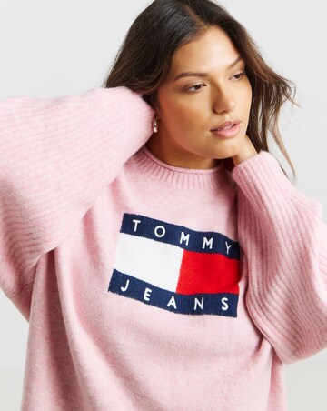 Tommy Jeans Melange Flag Sweater