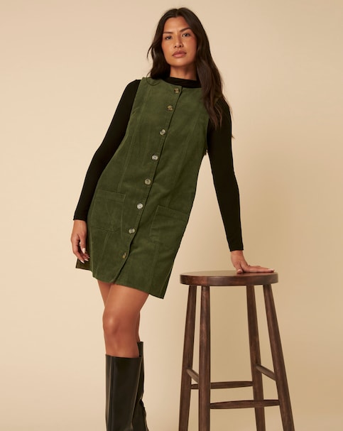 Nobody's Child Alessa Pinafore Dress