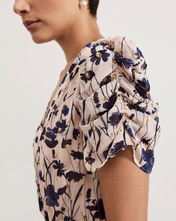 Phase Eight Verity Filcoupe Floral Dress