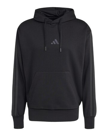 adidas 3 Stripes Fleece Hoodie