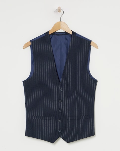 Pinstripe Suit Waistcoat