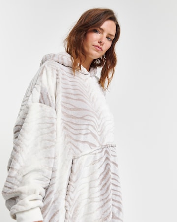 Pretty Secrets Oversized Hooded Lounge Dress