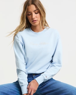 Tommy Hilfiger Pique Script Sweatshirt