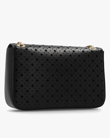 Love Moschino Heart Basket Black Shoulder Bag