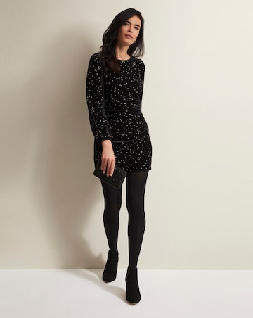 Phase Eight Adele Velvet Mini Dress