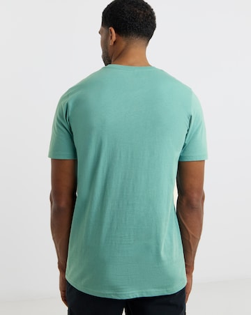 Pure Cotton Crew Neck T-Shirt Long