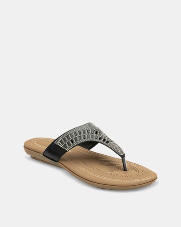 Lotus Rafaella Toe Post Sandals D Fit