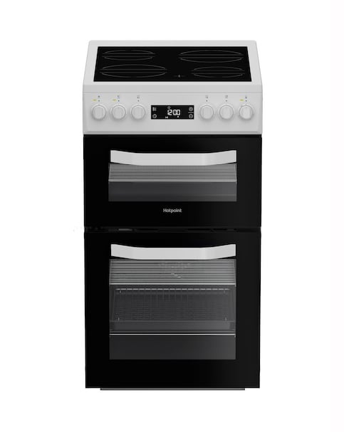 Hotpoint HDE5VDCW Ceramic Hob Cooker