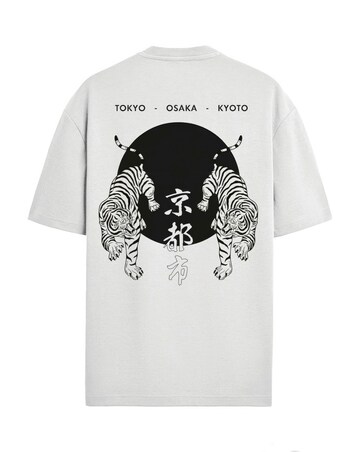 Jack & Jones Tiger Back Graphic T-Shirt 2 Pack - Multi