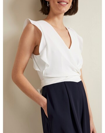 Phase Eight Ayla Corsage Colourblock Jumpsuit