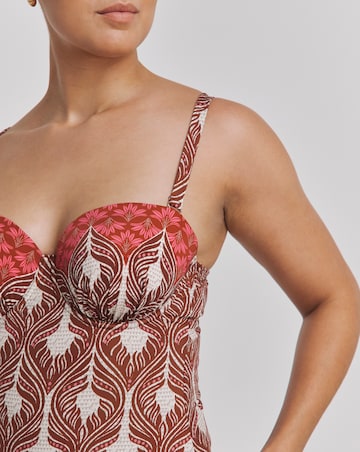 Underwired Bandeau Swimsuit