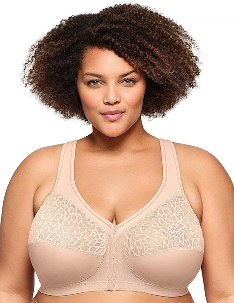 Glamorise Plus Size MagicLift Racerback Bra 1206