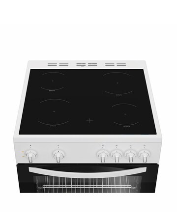 Indesit I6V3KMW/UK 60cm Electric Single Oven with Ceramic Hob - White Install