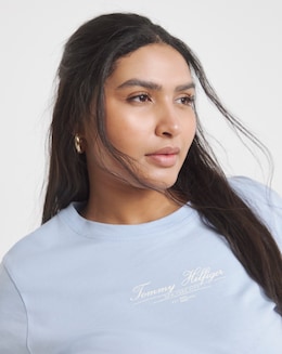 Tommy Hilfiger Script Crew Neck Short Sleeve T-shirt