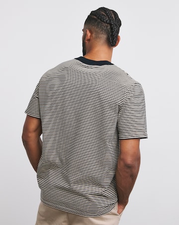 Armor Lux Hertiage Stripe Crew Neck T-Shirt