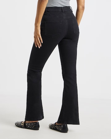 Black 24/7 Bootcut Jeans