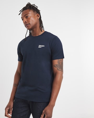 Kyoto Graphic T-Shirt- Navy