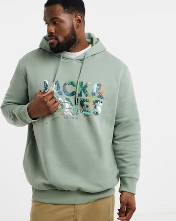 Jack & Jones Geplas Sweat Hood - Green