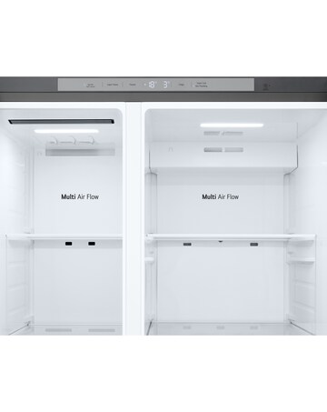 LG GSLC41PYPE Total No Frost American Fridge Freezer Silver