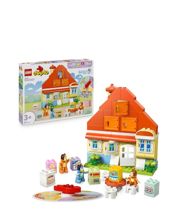 LEGO DUPLO Bluey: Bluey's Family House with Memory Game 10459